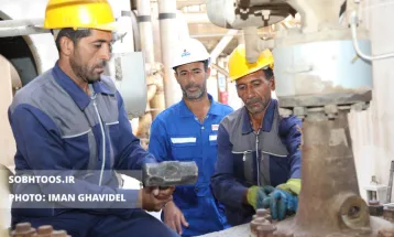 عملیات تعمیرات کلی پیشگیرانه در پالایشگاه سرخس