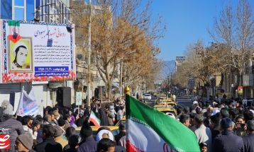 گلباران تمثال امام راحل در کاشمر