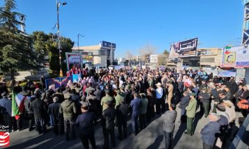 گلباران تمثال امام راحل در کاشمر