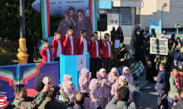 گلباران تمثال امام راحل در کاشمر