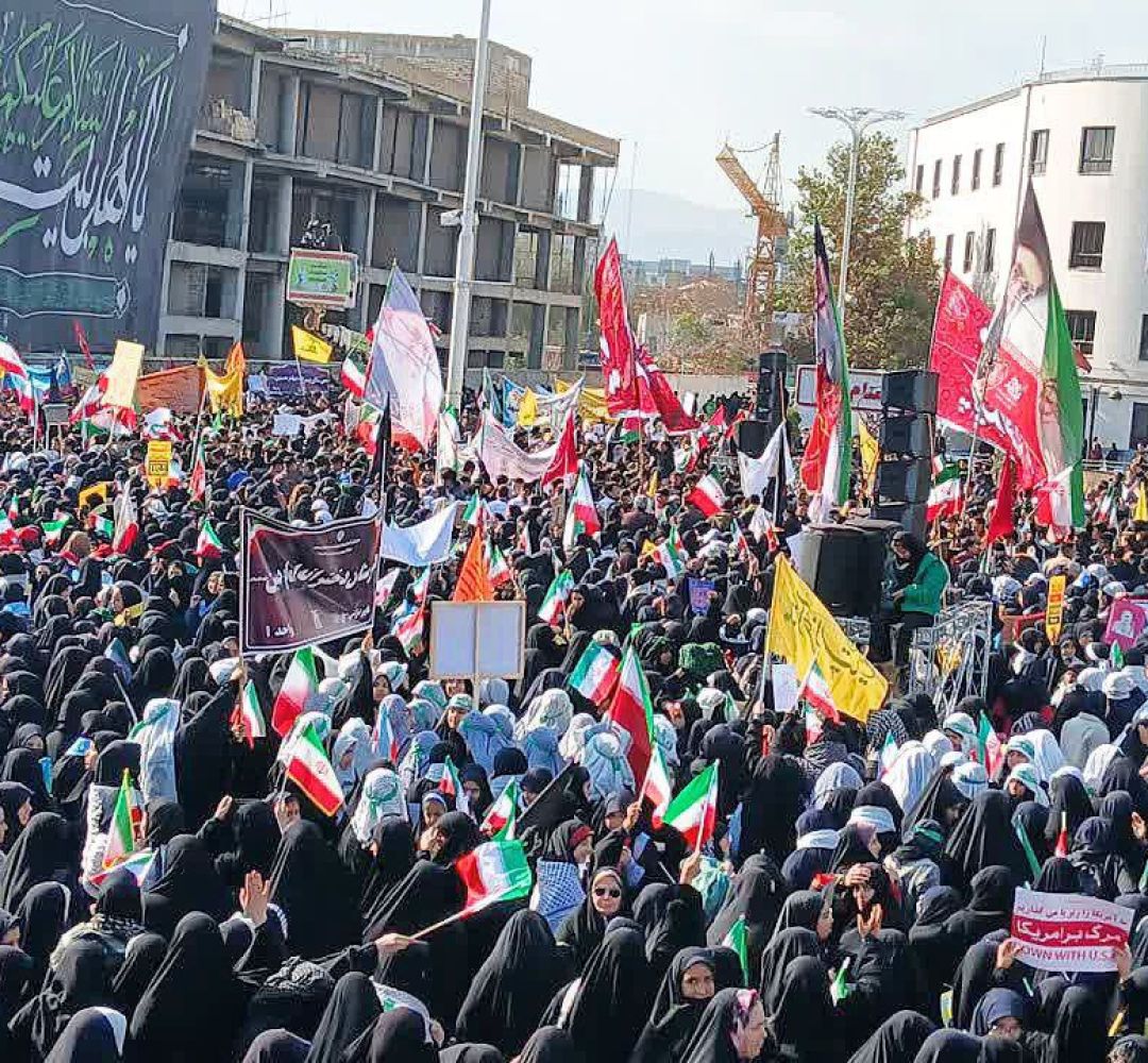 راهپیمایی باشکوه ۱۳ آبان در مشهد