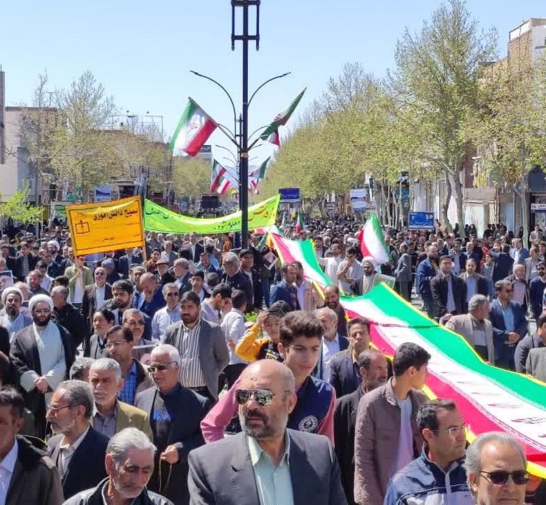 شکوه همبستگی برای حمایت از قدس در کاشمر