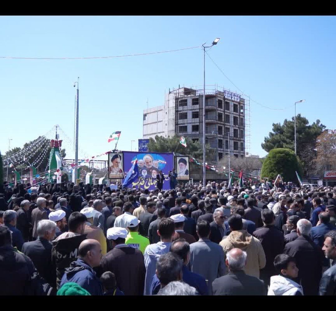 خروش انقلابی مردم تربتحیدریه در روز جهانی قدس