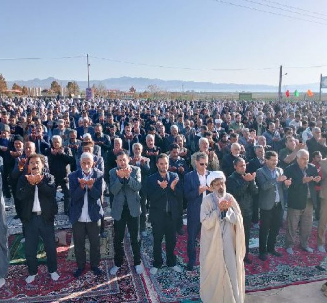 برگزاری نماز عید فطر نصرآباد تربتجام