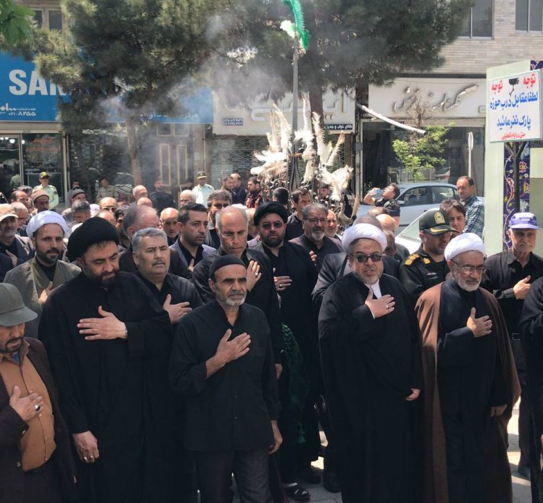 اجتماع روز شهادت امام جعفر صادق(ع) در قوچان