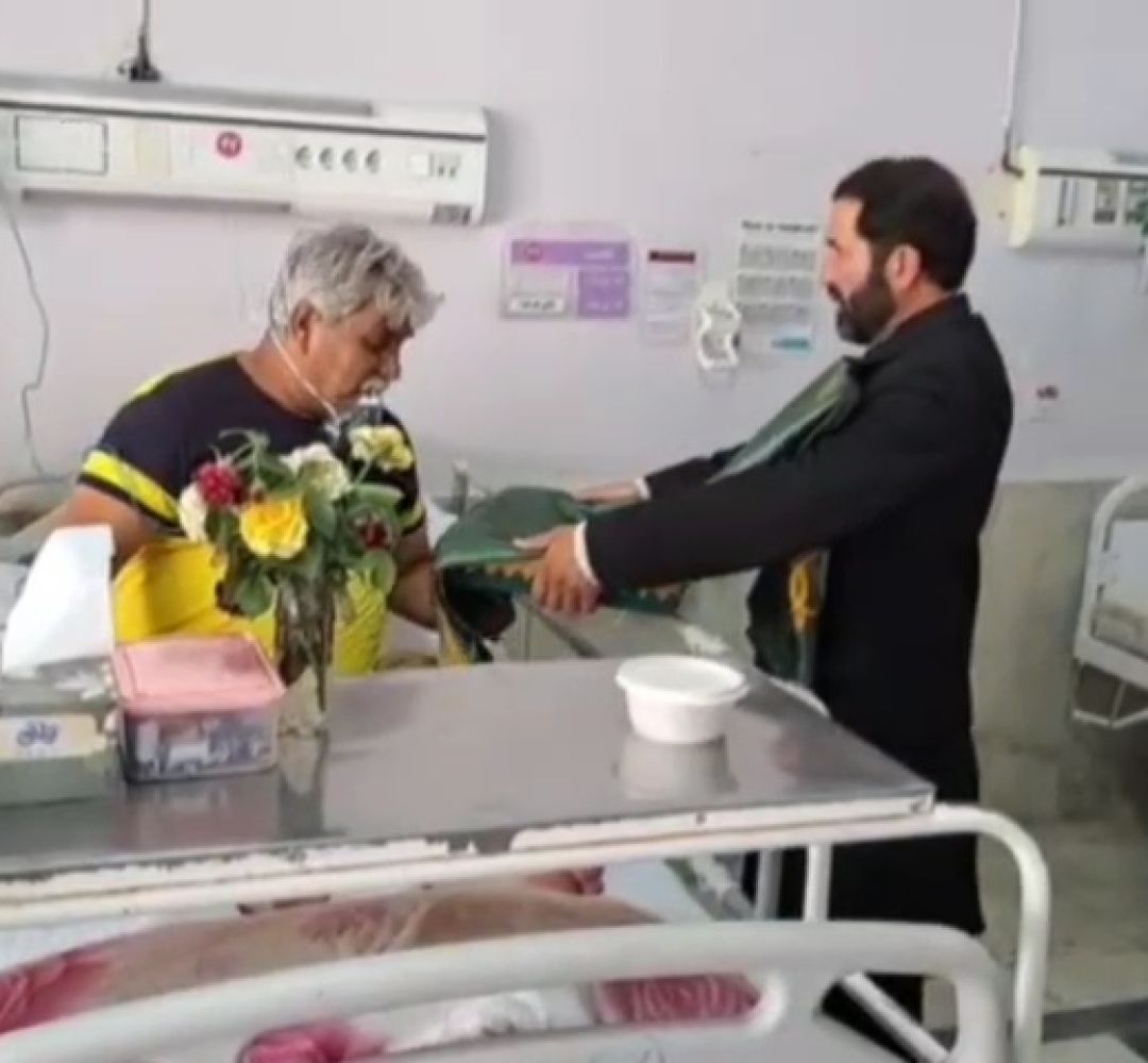 میزبانی کاشمریها از کاروان زیر سایه خورشید