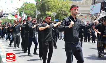آئین سوگواری تاسوعای حسینی در قوچان
