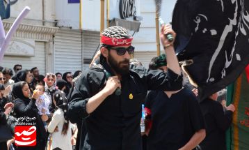 آئین سوگواری تاسوعای حسینی در قوچان