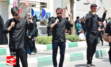 آئین سوگواری تاسوعای حسینی در قوچان