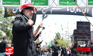آئین سوگواری تاسوعای حسینی در قوچان