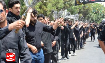 آئین سوگواری تاسوعای حسینی در قوچان