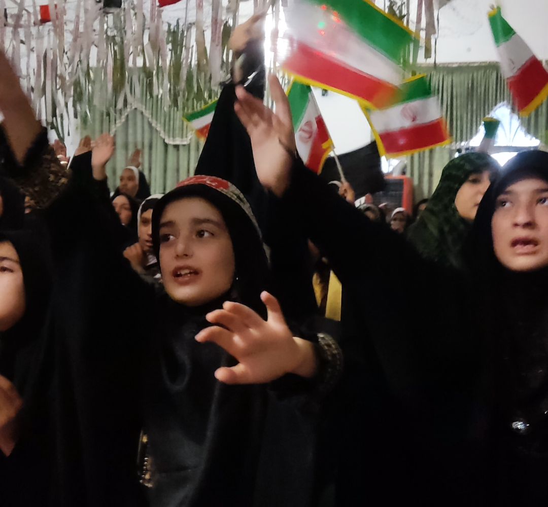 اجتماع ۵۰۰ نفری دختران عاشورایی در نیشابور