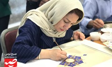 خوشنویسی به سبک عاشقان حسینی