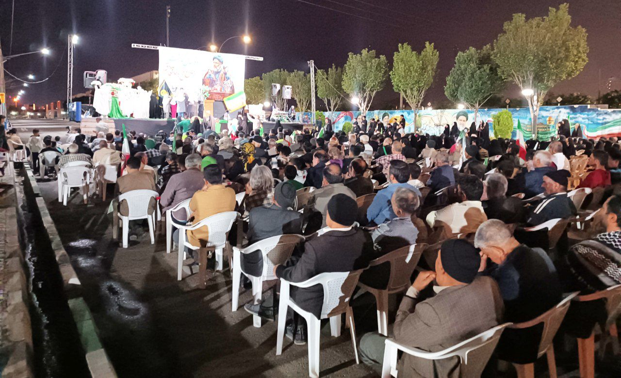 مراسم بزرگداشت شهید رئیسی در مشهد