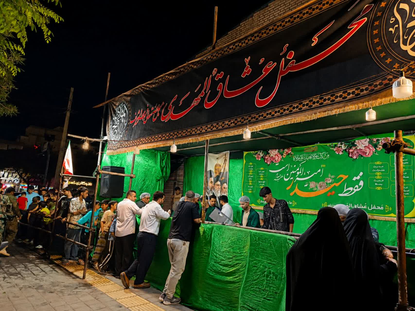 جوانان‌ مشهدی درس خدمت را به خیابان آوردند