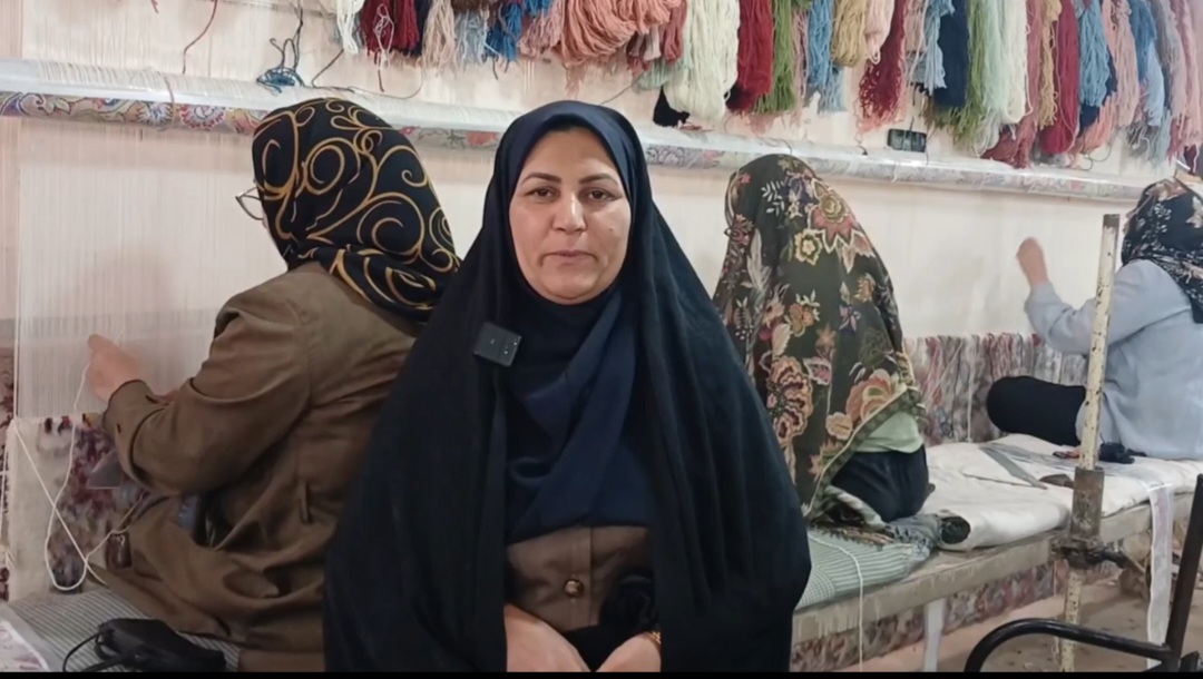 قطب بافندگی خراسان رضوی در مرندیز بجستان