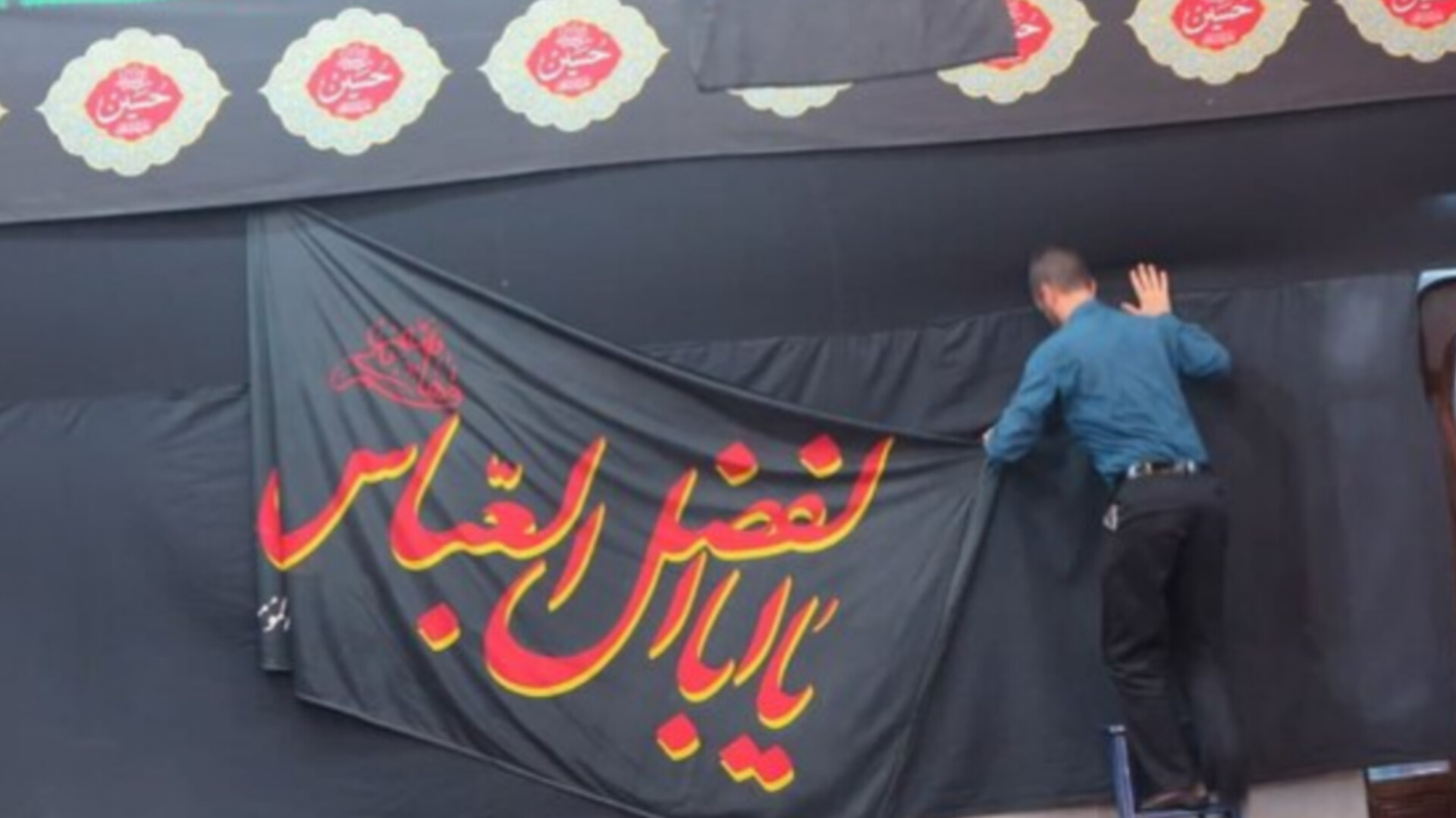 شهرستان فیروزه رنگ و بوی حسینی گرفت