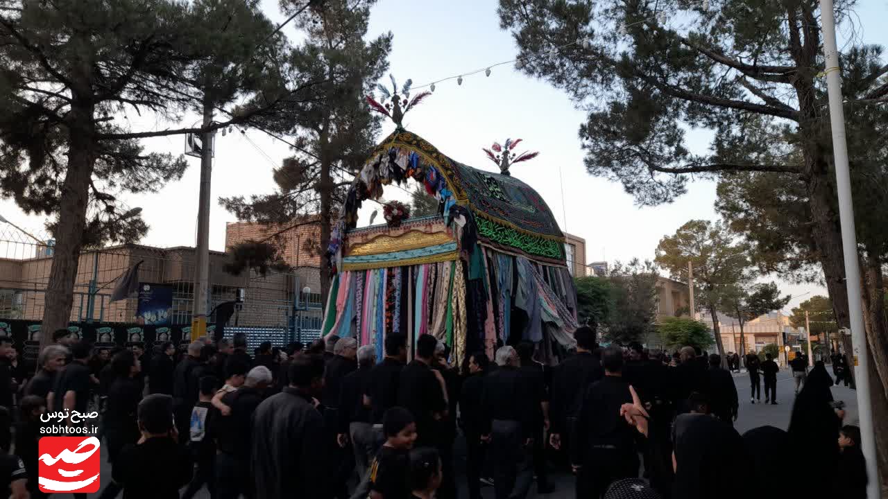 تاسوعای حسینی با اجتماع هیئات مذهبی بجستان