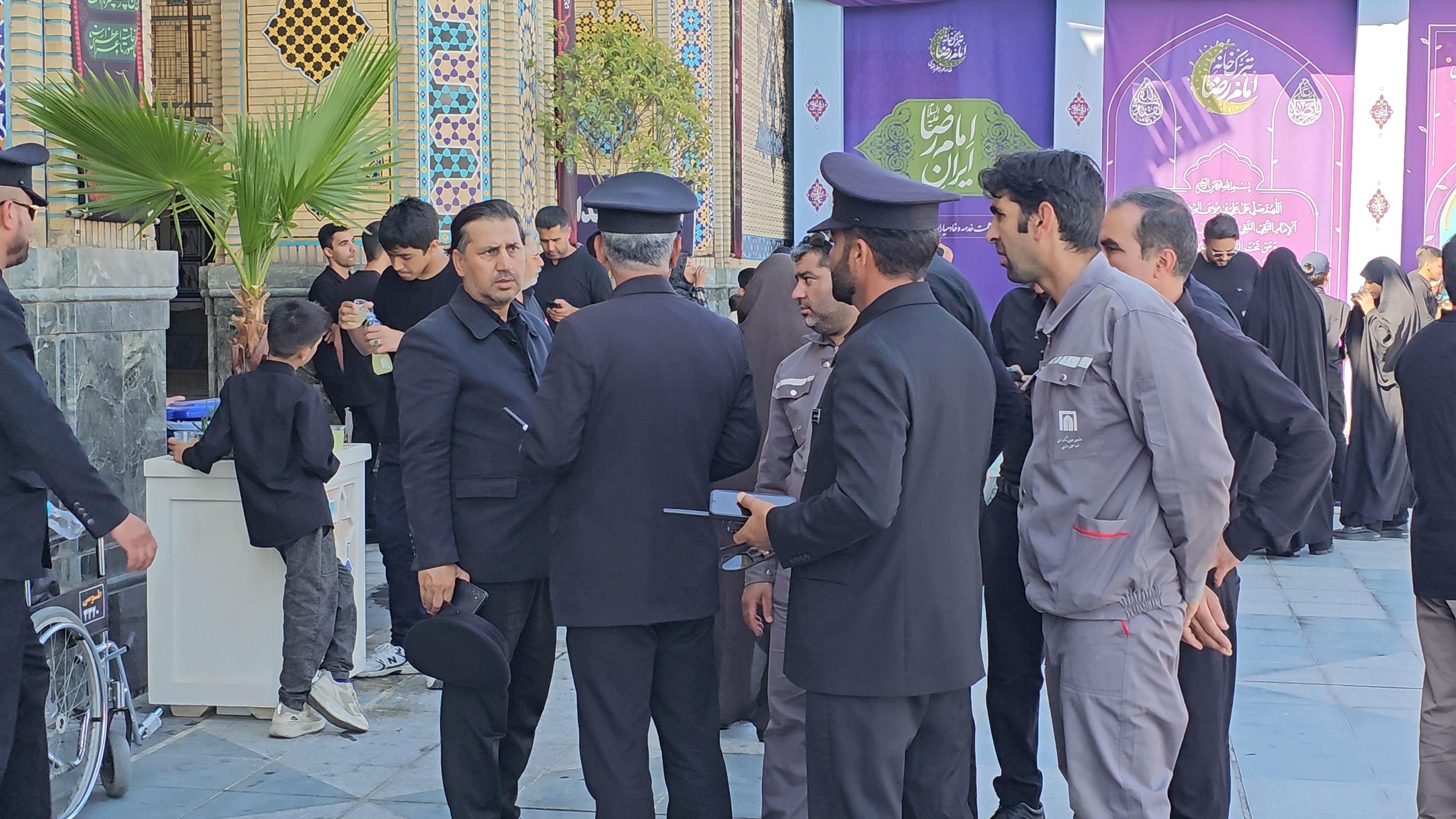 خادمان رضوی در انتظار وداعی آسمانی