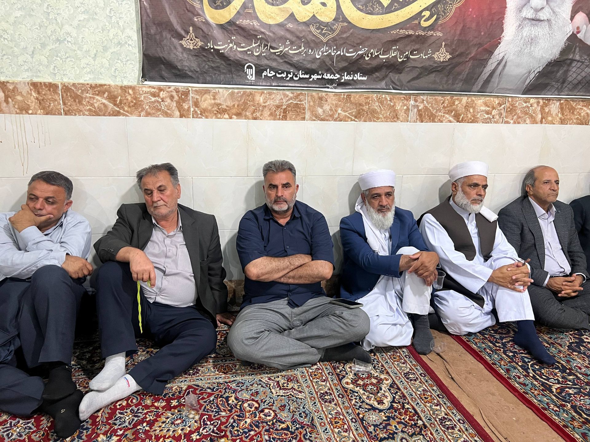 محفل گرامیداشت رهبر شهید در روستای یادگار تربت‌جام