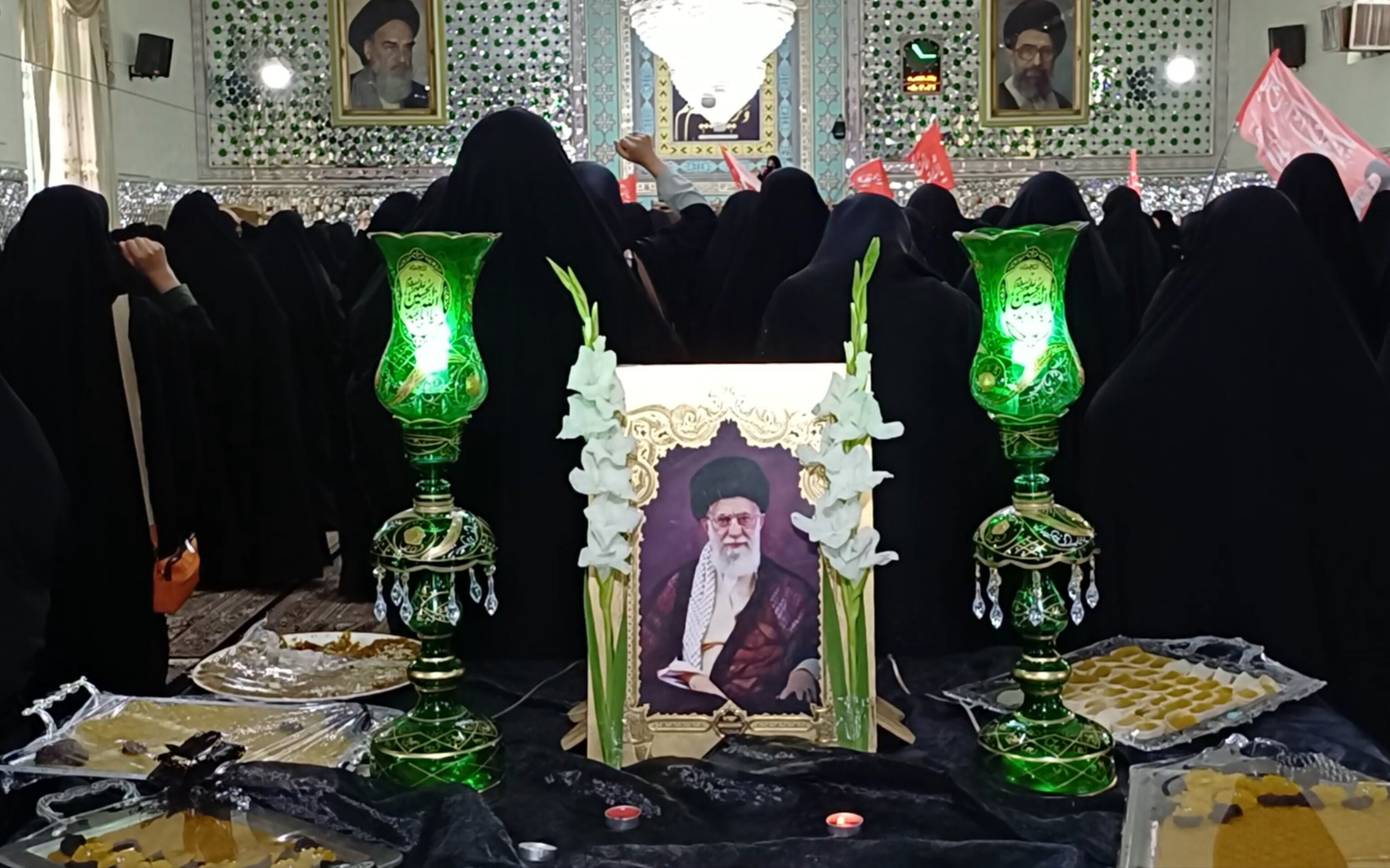 خواهران زینبی سبزوار در سوگ رهبر شهید