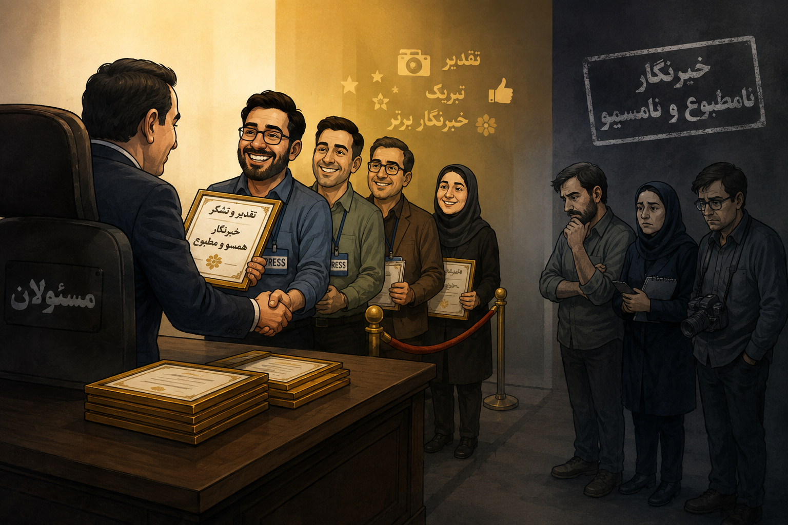 نگاهی به رفتارهای دوگانه مدیران با اهالی رسانه