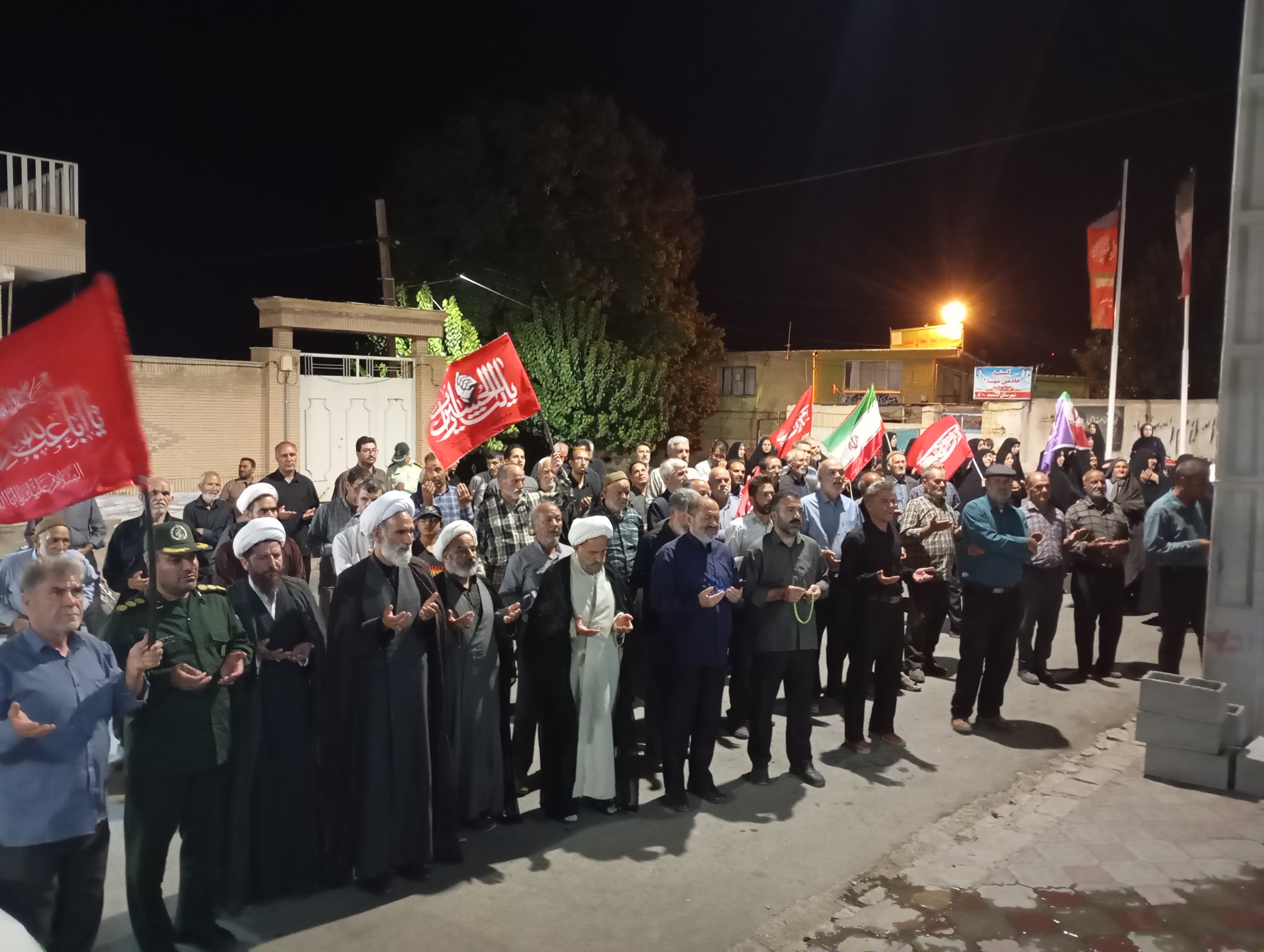 برگزاری مراسم چهلم رهبر شهید در شهرستان ششتمد