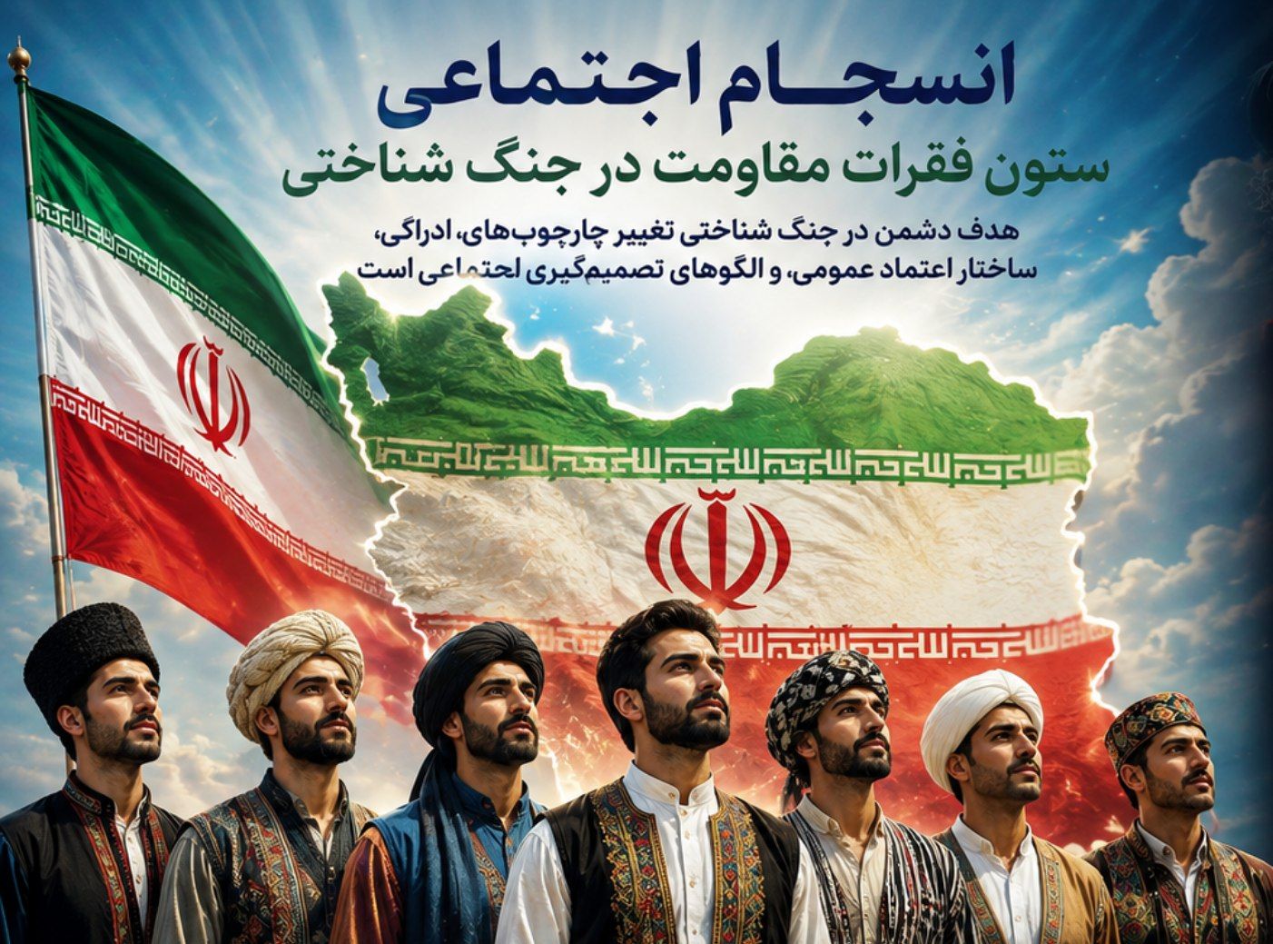 انسجام اجتماعی؛ ستون فقرات مقاومت در جنگ شناختی