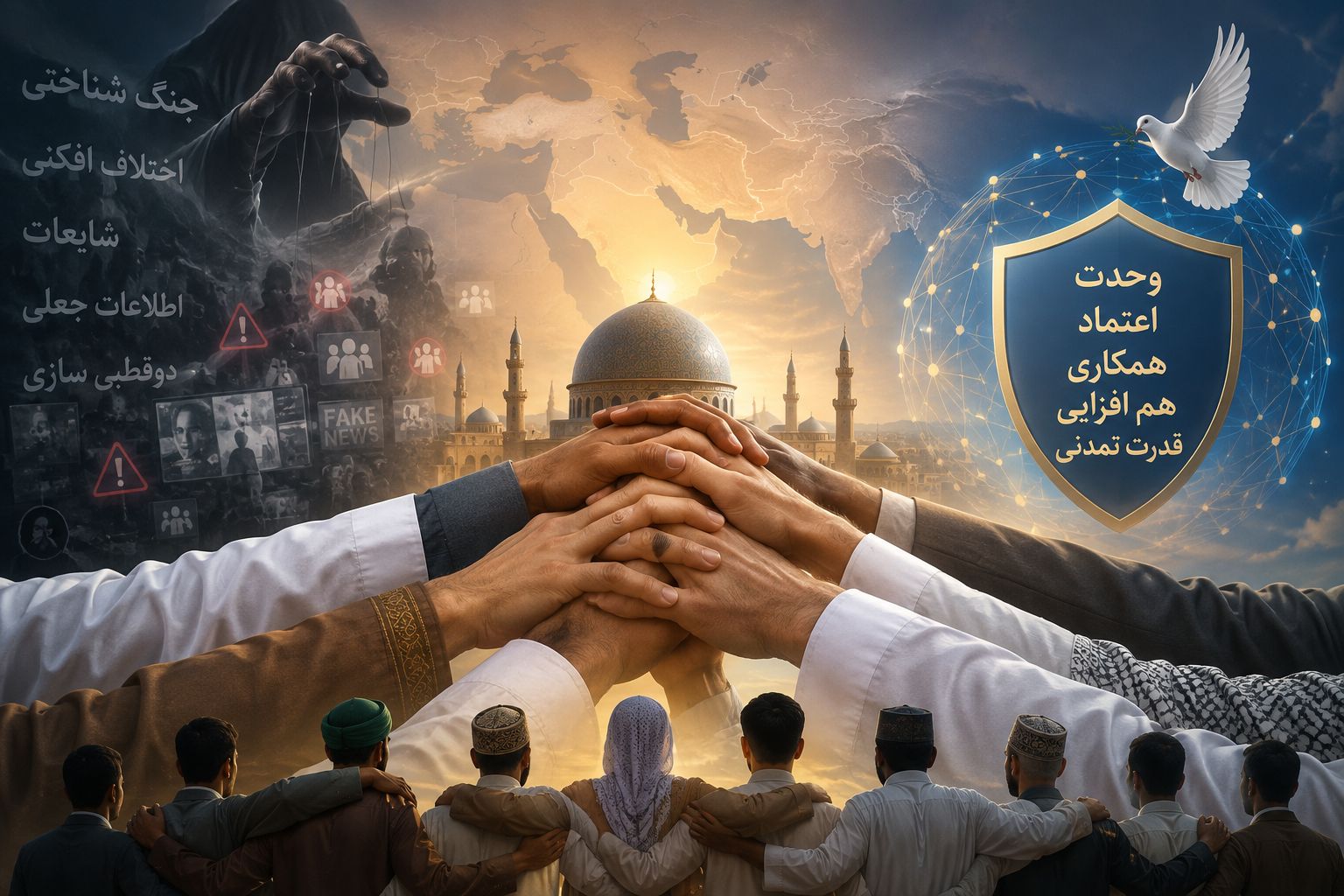 اختلاف‌افکنی؛ مهم‌ترین سلاح دشمن در جنگ شناختی