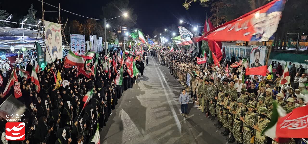 رزمایش جانفدا در کاشمر