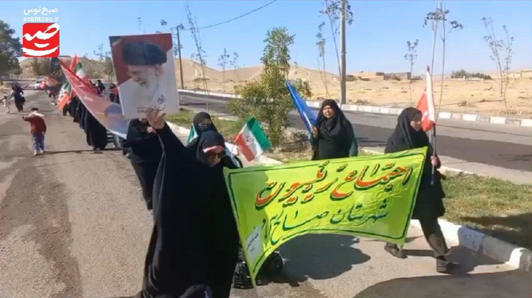 زینبیون صالح‌آباد پای عهد با شهدا ایستادند