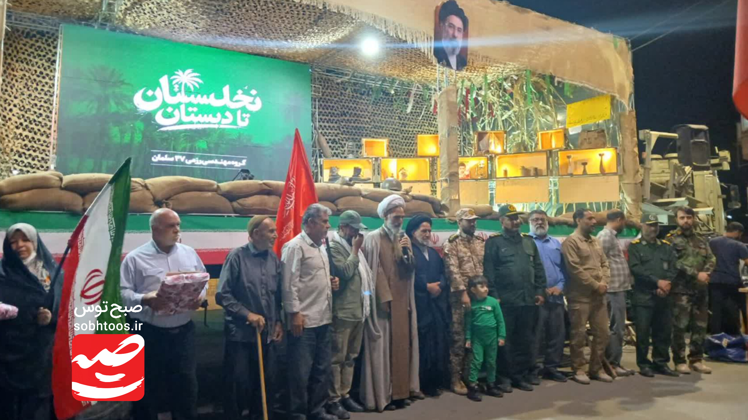برگزاری آیین از نخلستان تا دبستان در ششتمد