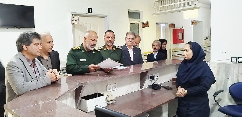 تجلیل از پرستاران بیمارستان و درمانگاه‌های بردسکن