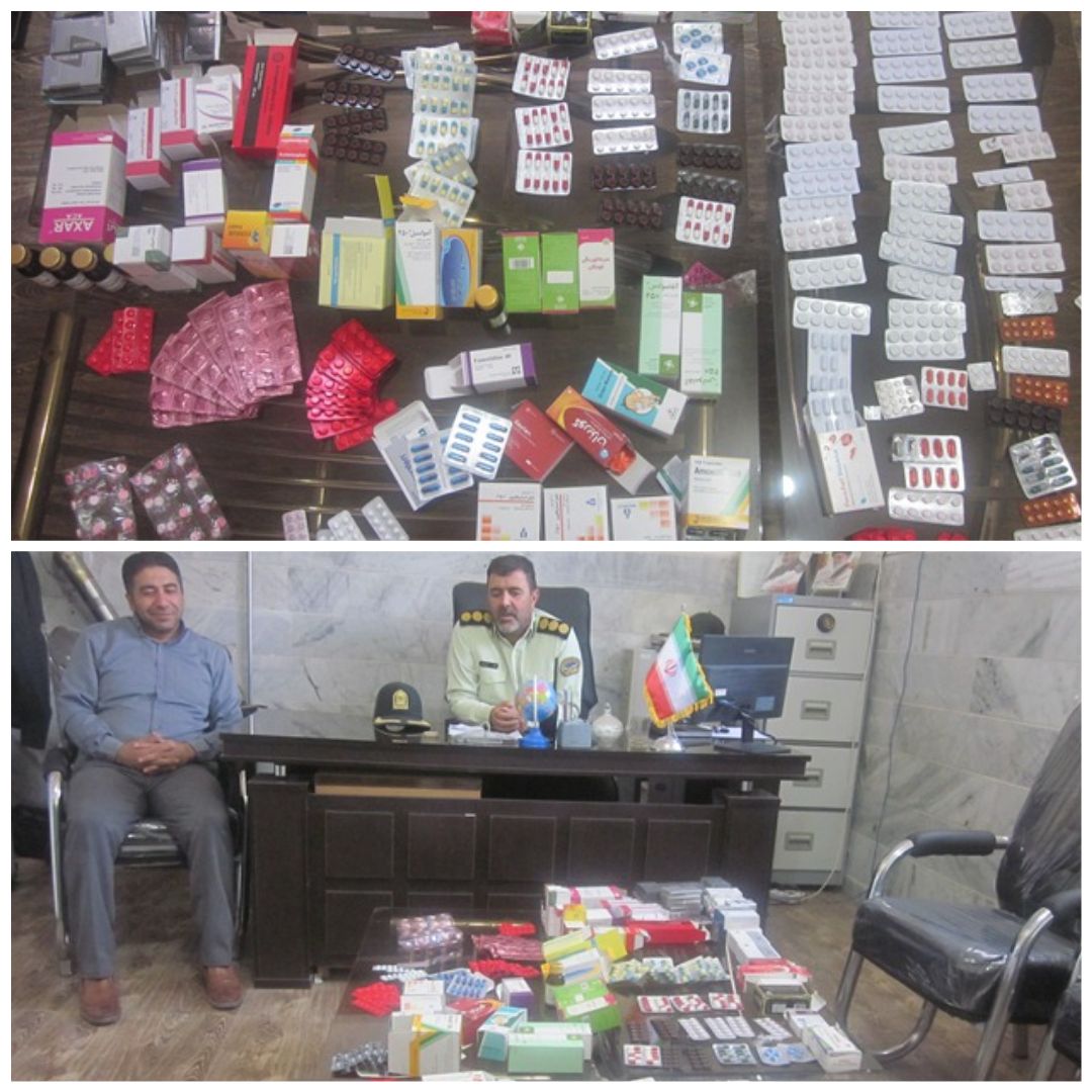 کشف مقادیری قرص، شربت و سیگار غیرمجاز در رشتخوار