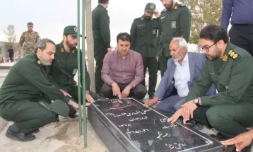 برگزاری آیین میثاق با شهدا در مشهد