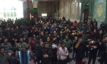 عزاداری سالروز شهادت حضرت زهرا(س) در رشتخوار