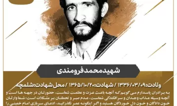 شهید محمد فرومندی
