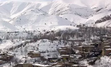 مناطق روستایی غرب خراسان سپیدپوش شد
