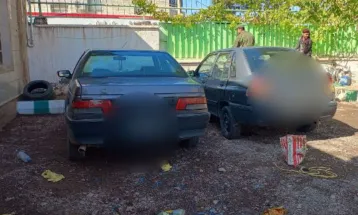 توقیف ۲ دستگاه خودرو و ۲ متهم مظنون به سرقت در رشتخوار