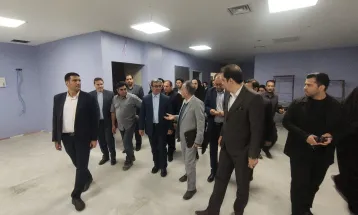 بازدید استاندار خراسان رضوی از بیمارستان سوم نیشابور