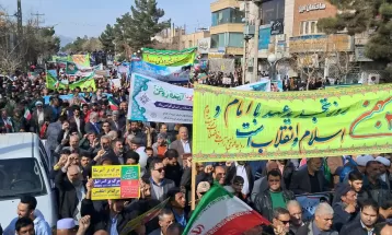 راهپیمایی ۲۲ بهمن در شهر و روستاهای تربت‌جام