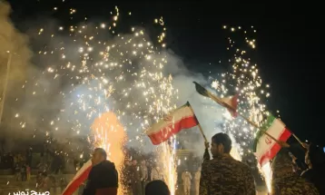 مراسم نورافشانی شب ۲۲ بهمن در خواف