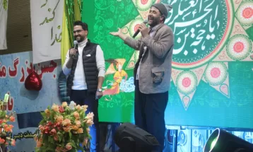 جشن میلاد امام عصر (عج) در باسفر رشتخوار