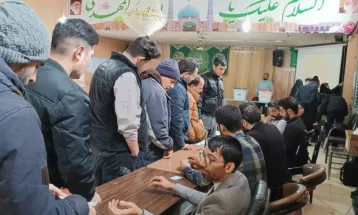 روند عادی سیستم ارتباطاتی شعب اخذ رأی
