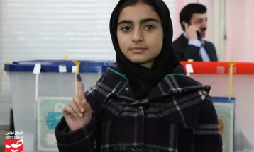 گرمای حضور کاشمری‌ها در یخبندان زمستانی