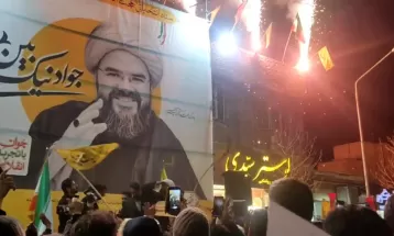 جشن پیروزی منتخب ترشیز در مجلس شورای اسلامی