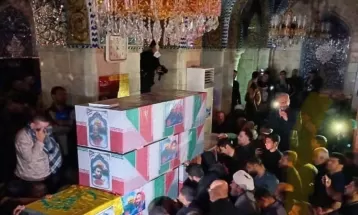 میزبانی «مشهد» از شهدای حمله‌تروریستی به سفارت ایران