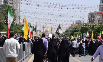 راهپیمایی روز قدس آغاز شد