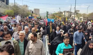 حضور حماسی مردم مشهد در راهپیمایی روز قدس