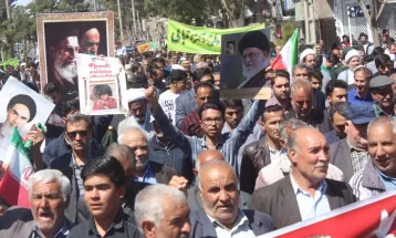 حضور حماسی مردم رشتخوار در راهپیمایی روز قدس